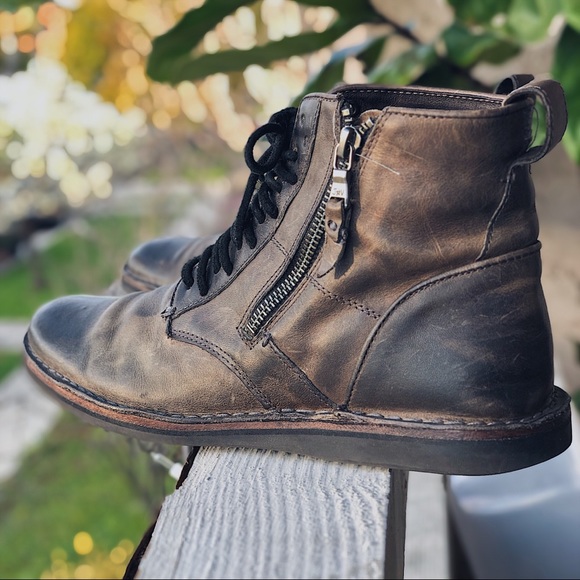 [SOLD] John Varvatos Barrett Side Zip Boots US 7.5 - Picture 2 of 8